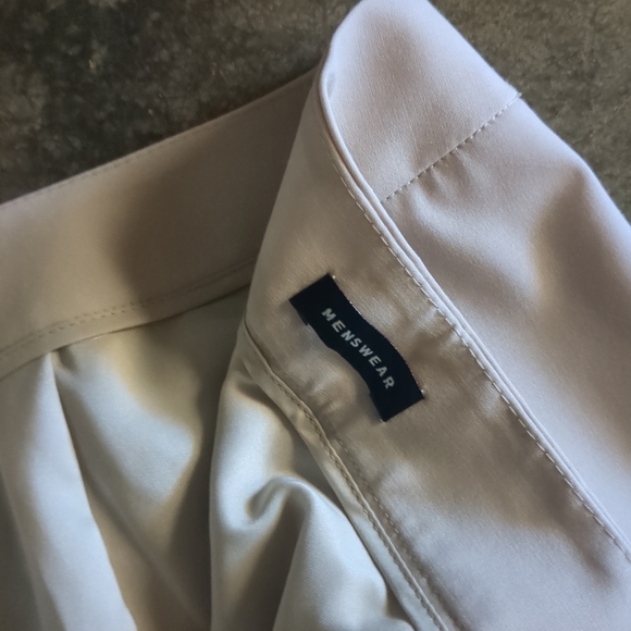 Lafayette 148 Beige Menswear Dress Pants 10 - Picture 10 of 11